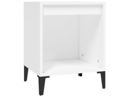 Mesa de Cabeceira 40x35x50 Cm Branco MAISON EXCLUSIVE