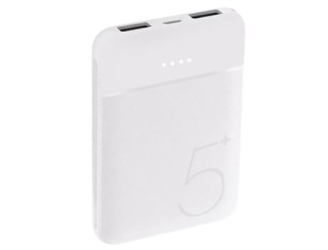 Powerbank UNICO STAR PB9328 para Dispositivos Eletrónicos (5600mAh - Branco)