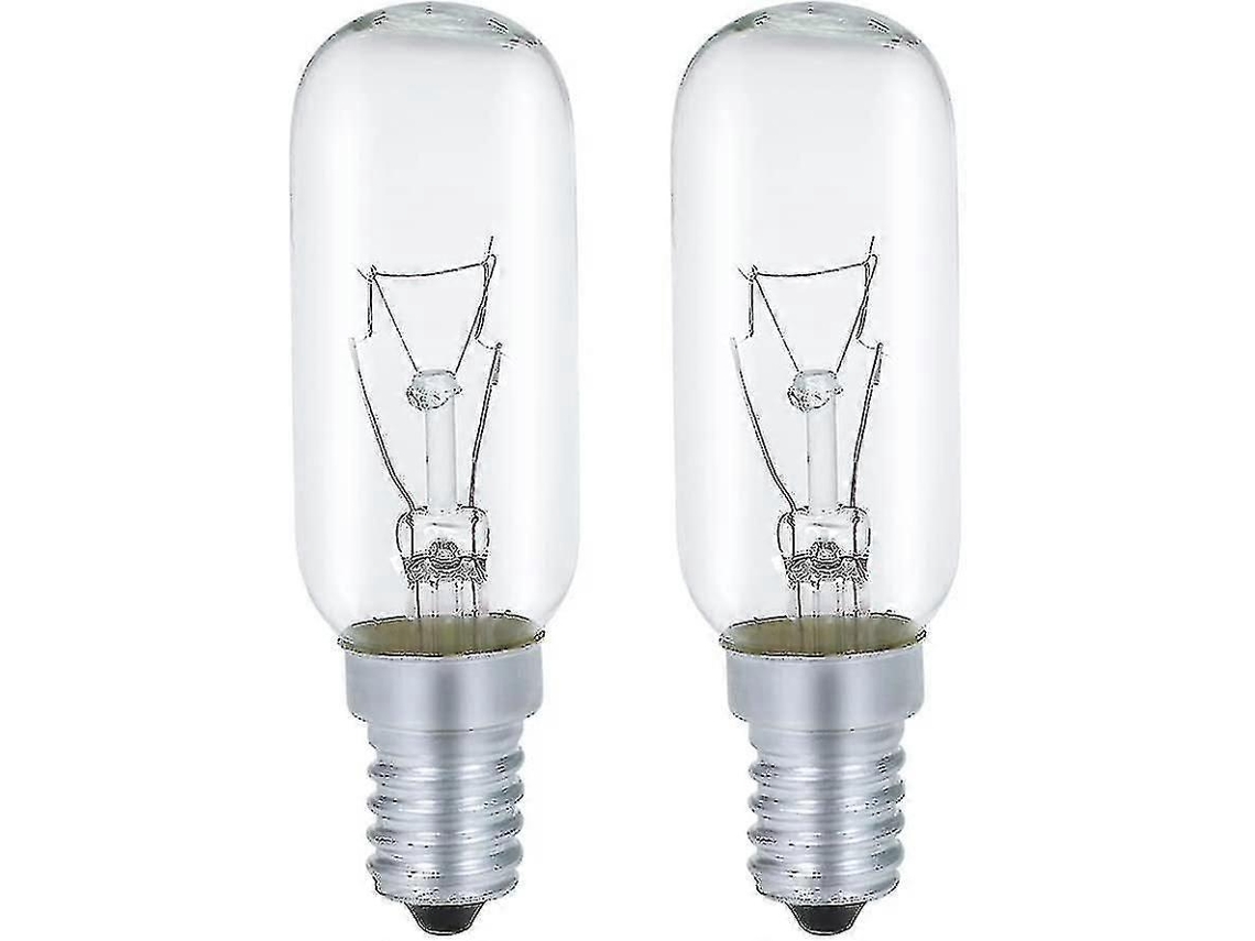 Lâmpada Flkwoh Para Coifa De Cozinha E14 40w 230v 2700k Branco Quente Regulável, Pacote Com 2 Dwdz Brilvibera