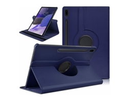 Capa giratória 360° para Samsung Galaxy Tab S11, azul