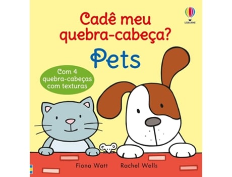 Livro Pets Cade Meu Quebra-cabeca? - Usborne De Diversos (português Do Brasil)