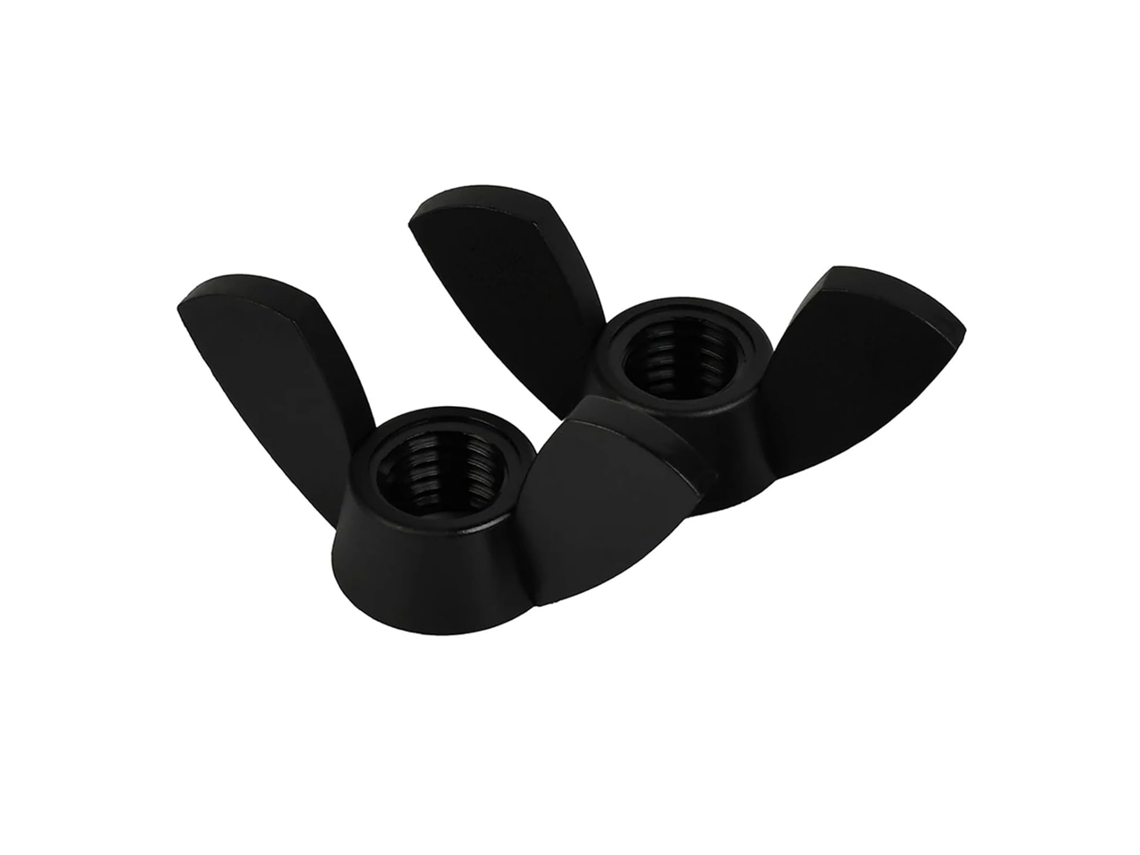 Porca Borboleta De Nylon, Plástico, M3 M4 M5 M6 M8 M10 M12, Porcas
