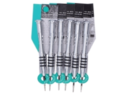 Laxiscreed Kit De 6 Chaves Phillips Para Manutenção De Eletrónica E Dispositivos