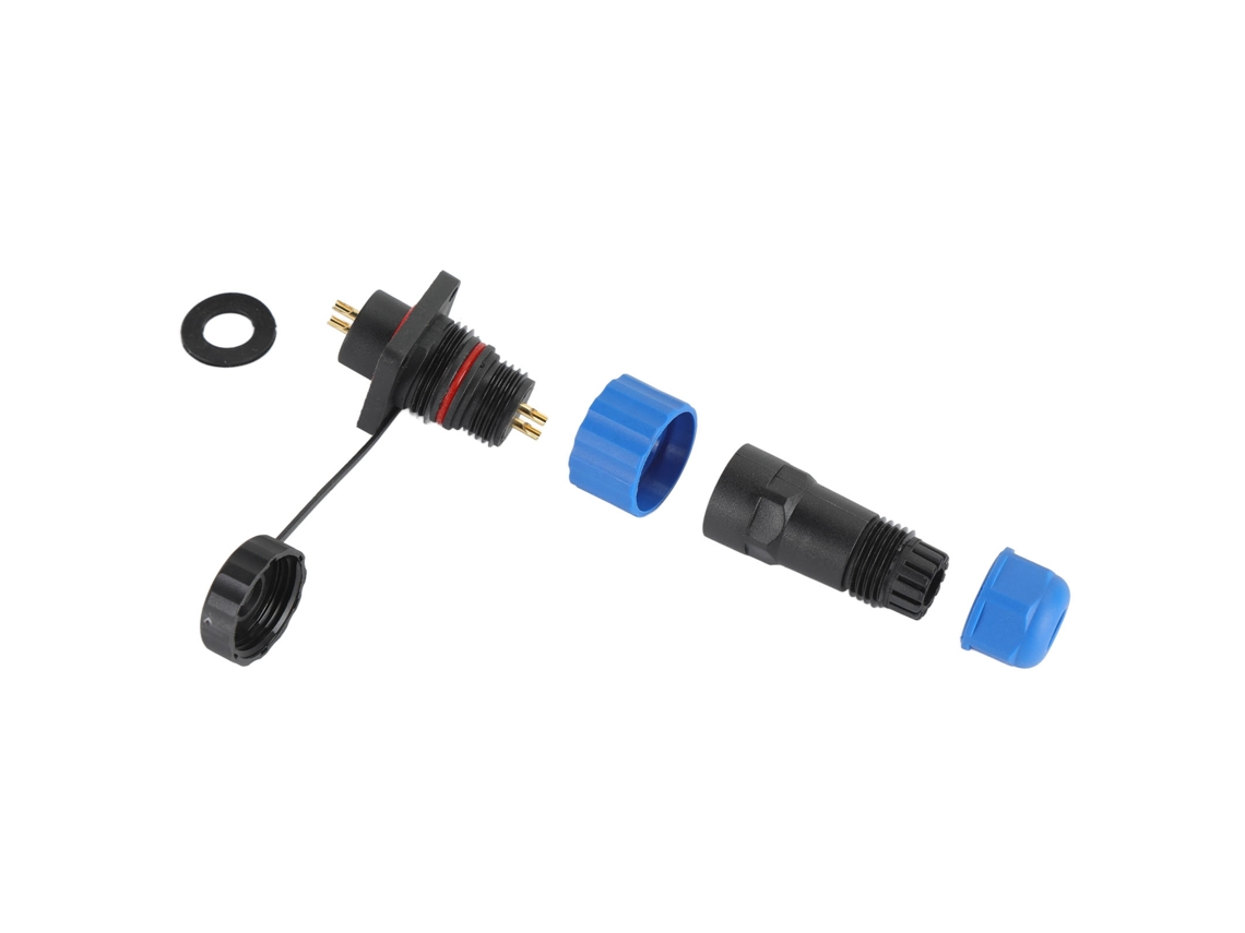 Conector piloto aeroespacial Laxiscreed IP68 para teste de estanqueidade para uso industrial