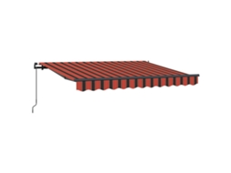 Toldo Retrátil Vidaxl Multicolorido Poliéster
