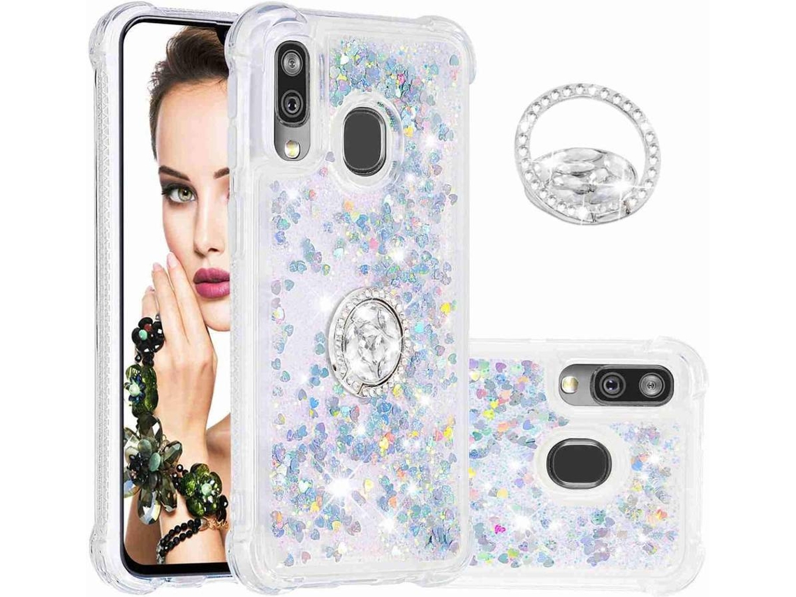 Capa Samsung Galaxy A40 HONGWE. Prateado