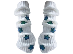 Luvas Femininas De Crochê Sem Dedos Com Punho Alongado, Modelo Meio Dedo, Com Orifício Para O Polegar, Ideais Para Manter O Corpo Aquecido. Acess