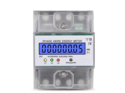 Medidor De Eletricidade Trifásico De 4 Fios Calibrado Medidor De Corrente Trifásico 230 / 400v 5 100a Brilvibera