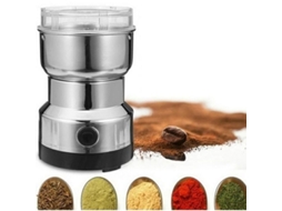 Moedor De Café Elétrico Aço Inoxidável, Para Grãos De Café, Especiarias E Nozes, Ideal Para Cozinha, Casa, Escritório E Viagens