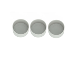 3 Capas De Silicone Para Base De Copo Resistente À Alta Temperatura Anti-deslizante Protetora Cinza
