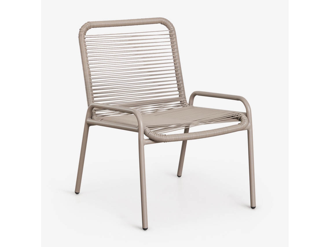 Poltrona de Jardim em Aço e Rattan SKLUM
