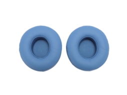Almohadillas de repuesto para auriculares inalámbricos Bluetooth piel proteica azul | S/MARCA