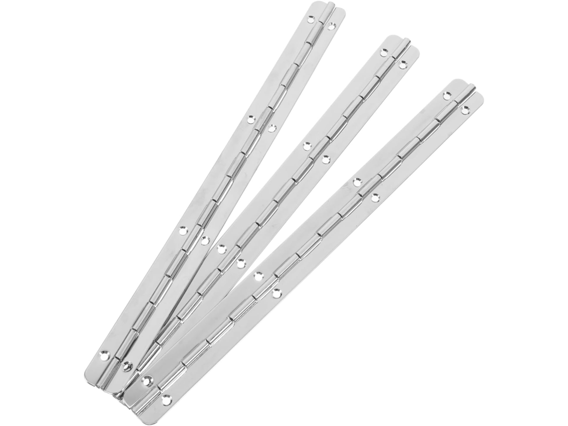 Conjunto De 3 Longas Ferro Para Piano, Caixas E Armários Madeira, Com
