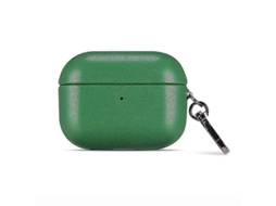 Capa protetora em couro PU para fones de ouvido Bluetooth sem fio Apple AirPods Pro 2 GIECY