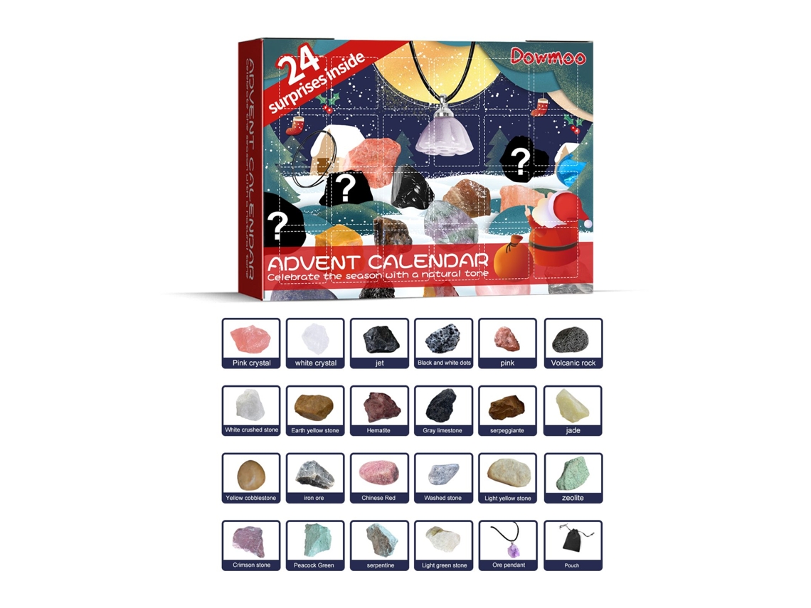 Calendário de Advento com Minerais para o Natal na Worten LAXISCREED