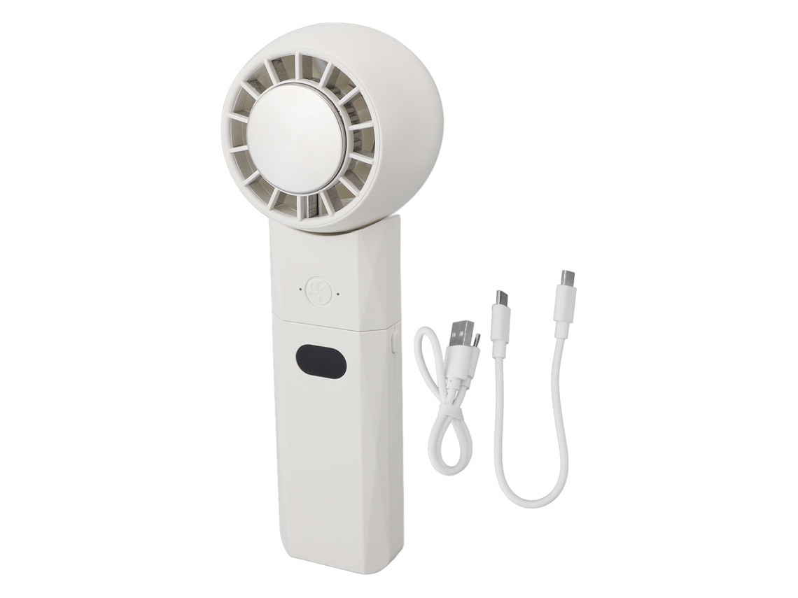 Ventilador Portátil de Mão com 3 Velocidades, Dobrável, Usb Recarregável, Ar Condicionado Compacto para Casa e Viagem LAXISCREED