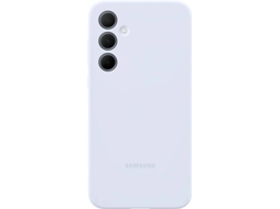 Capa SAMSUNG Galaxy A35 (Silicone - Azul Claro)