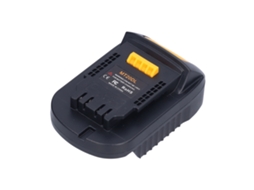 Adaptador De Bateria Dock Power Mount: Conector Com Capa De Abs, Ferramenta De Conversão Mt20dl