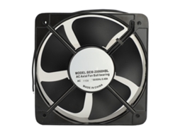 Ventilador Axial de Extração 8 polegadas 285 M³/h 2600 Rpm 110v S/MARCA