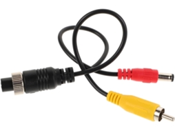 Cabo De Extensão 4 Pinos Com Conector Cc Macho Para Câmeras Ré Automotivas,compatível Sistemas...