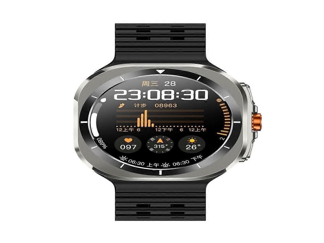 Lurelia Relógio Inteligente Jl7012 Bluetooth, Ritmo Cardíaco, Spo2, Sono, Pressão, Chamadas, Alarme, 1,46", 360×360