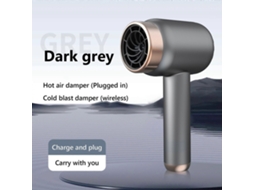 Secador De Cabelo Sem Fio Para Uso Doméstico, Alta Velocidade E Íons Negativos, Alta Potência, Sem Lâminas, Secagem Rápida. Ly Ebike