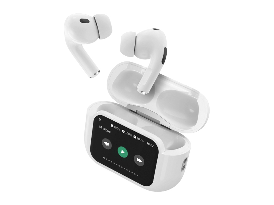 Fones Bluetooth 5.3 com Capa Touchscreen 1.65" FORCE PLAY