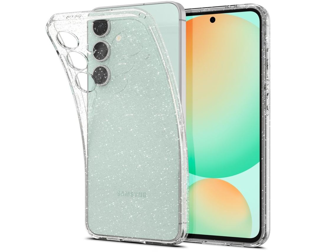Capa De Cristal Líquido Spigen Para Samsung Galaxy S24 Fe Flexível Com Brilho