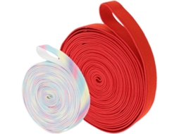 Bestonzon Conjunto De 2-cordas Elásticas Para Pular, Ideais Para Atividades Físicas Ao Ar Livre Na Escola, Resistentes E