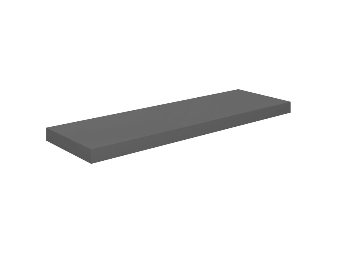 Wall Shelf, Wall Shelves Vidaxl Cinzeto Mdf (80 X 23.5 X 3.8 Cm)