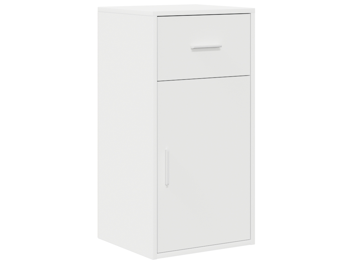 Conjunto 1 Móveis Modernos Vidaxl Branco Derivados De Madeira (38 X 34 X 75 Cm)