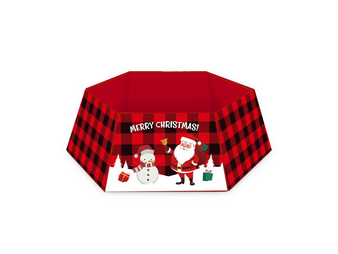 Saia para árvore de Natal, decoração para base LAXISCREED