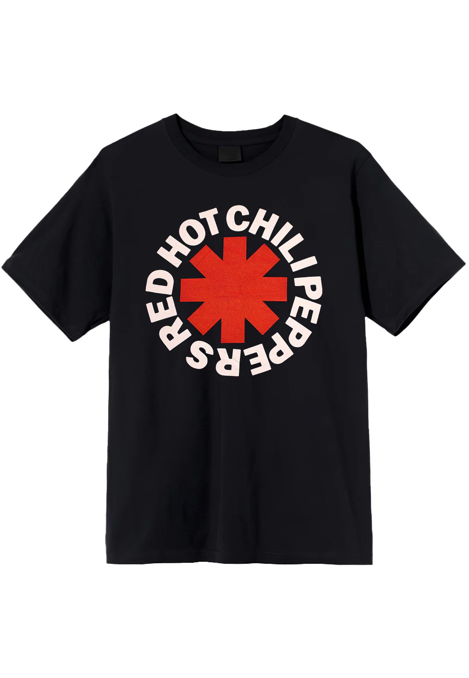 Size:m Rockinstone Red Hot Chili Peppers - Classic Asterisk - T-shirt Unisex Adults