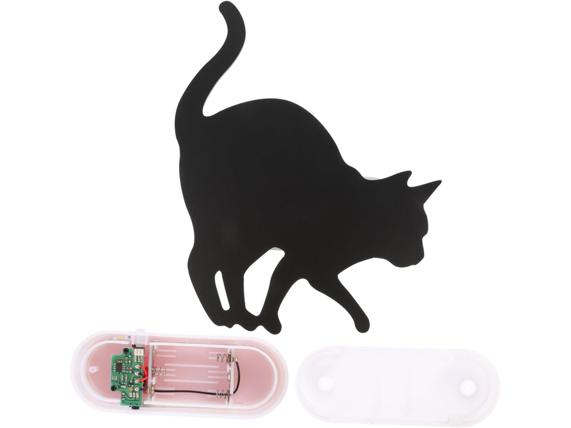 Iluminação de parede LED em formato de gato Shineofi Night Light Com