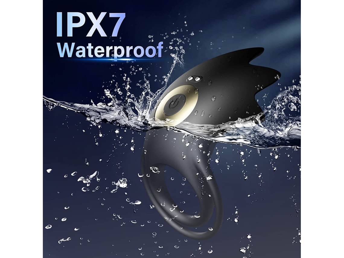 Anillo Vibrador De Silicona Para Pene Con Estimulación Clitóris Usb Recargable Ipx7 Juguete Sexual De Parejas