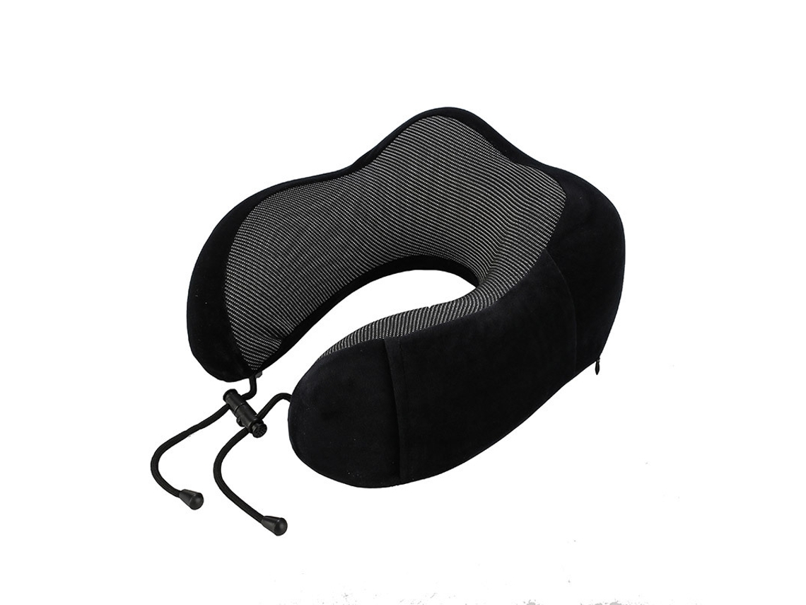 Travesseiro de Viagem, Melhor Travesseiro de Espuma Viscoelástica para Pescoço e Cabeça, Travesseiro Macio para Dormir e Descansar, Avião BRILVIBERA