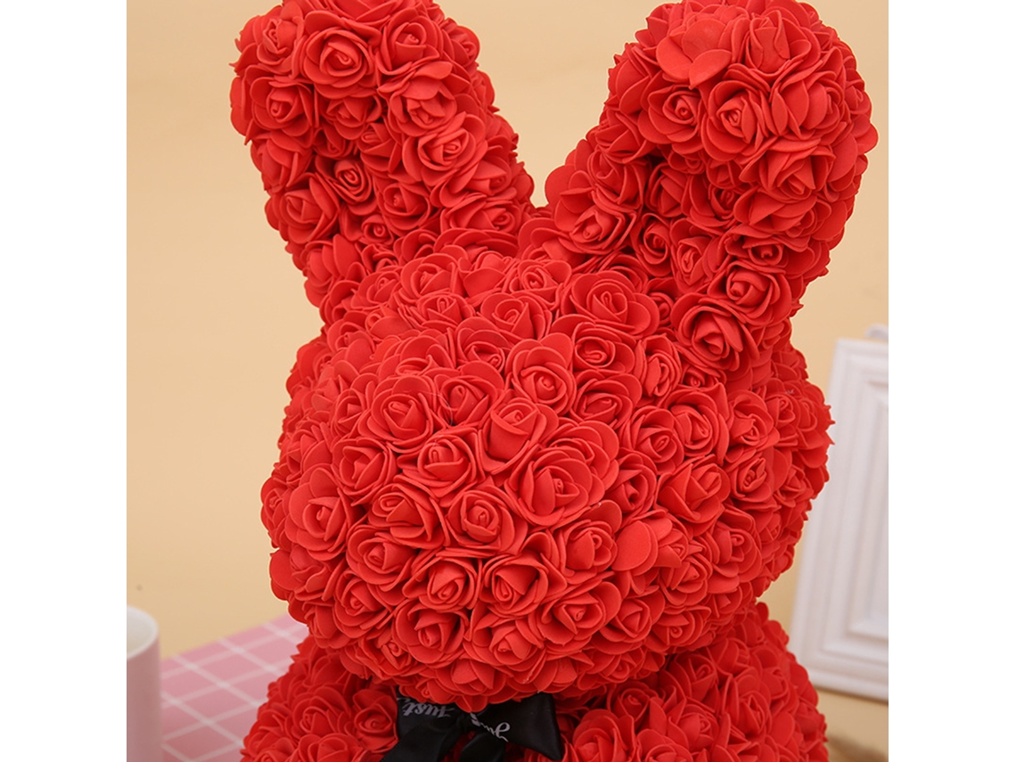 Presente Dia Namorados Coelho Flores Eternas Worten