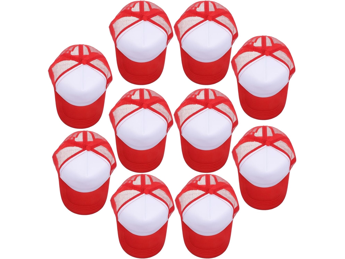 Pacote com 10 Bonés de Beisebol SFUSHOS