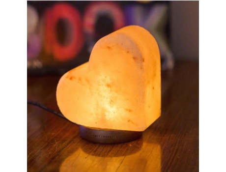 Candeeiro De Sal Dos Himalaias Coração Legami