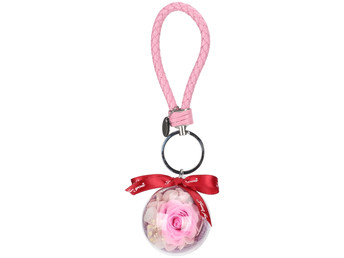 Preserved Flower Keychain LAXISCREED (creative Hanging And Decorative Craftsmanship)
