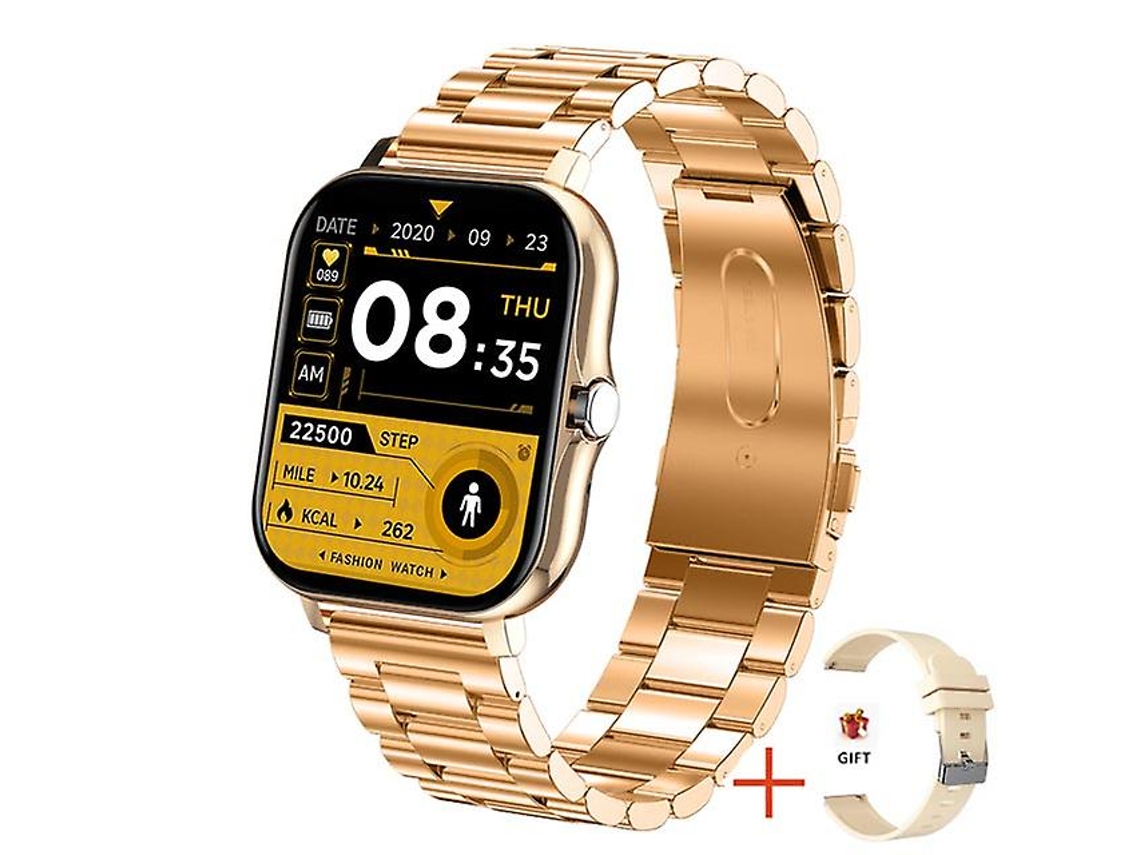 Pulseira Inteligente com Detecção de Saúde e Chamadas Bluetooth VONKELIOS