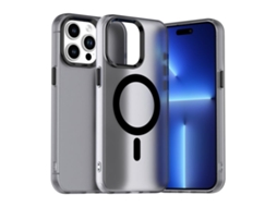 Capa Híbrida Para Iphone 14 Pro Max - Pc E Tpu Com Magsafe | Candy Design - Preta