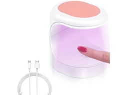 Mini Uv Nail Lamp, Dryer Lamp For Gel Polish, Portable Single Finger Polish Home And Salon GOKOCO