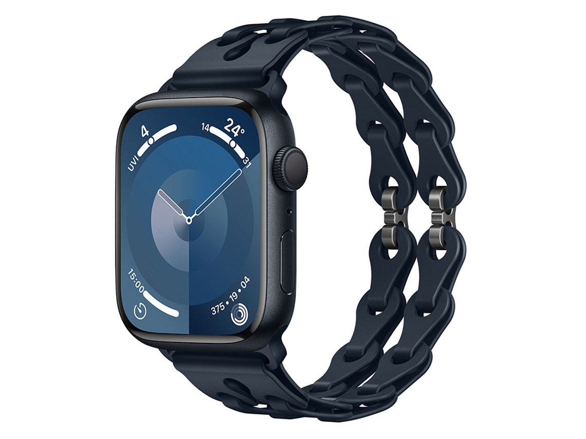 Bracelete Para Apple Watch 42/44/45/46/49mm Meia-noite Cuich