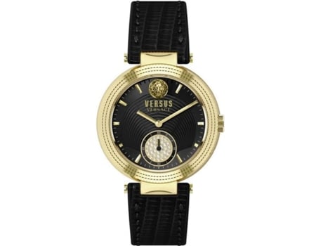 Relógio VERSUS BY VERSACE Mulher (Pele - Preto)