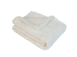 Flanela Macia, Almofada/colchão De Dormir Confortável, Quente E Grosso Para Cães, Acessórios Para Animais De Estimaçãobranco - Xl: 145*216 Cm