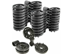Conjunto de 50 Clipes AQUAFORGE de fixação para redes de proteção solar