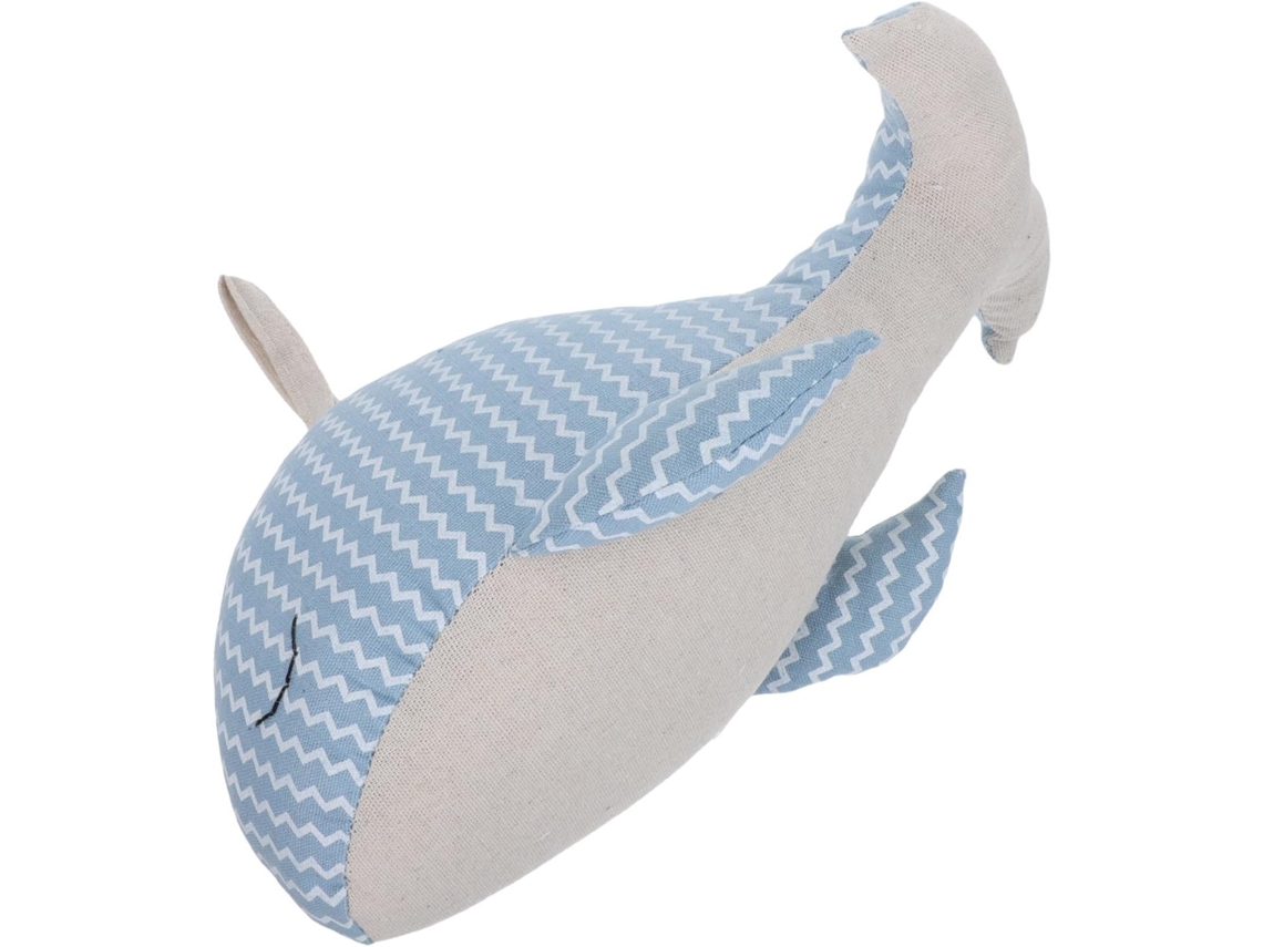 Batente De Porta Decorativo Kawaii Em Tecido E Areia Com Formato De Baleia, Para Maior Estabilidade.