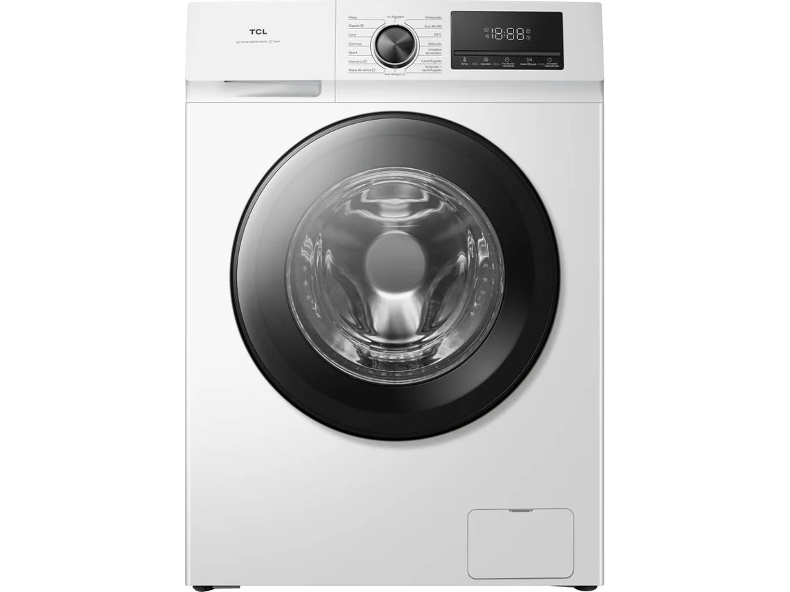 Máquina de Lavar Roupa TCL FF0824WA1ES (8 kg - 1400 RPM - Branco)
