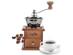Moedor De Café Manual Madeira, Com Moagem Ajustável Para Espresso, Prensa Francesa E Café Coado, Ideal Para Casa, Escritório E Viagens
